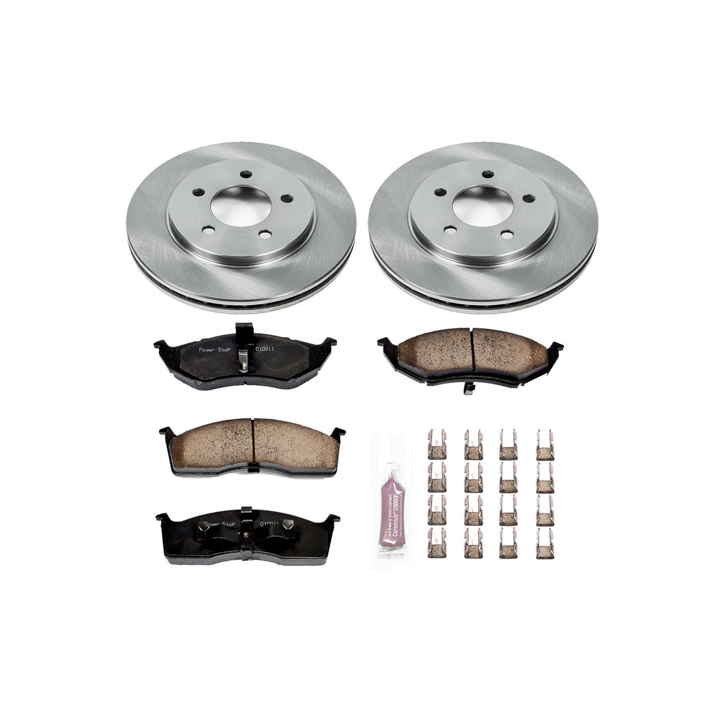 Power Stop Z17 Evolution Plus Stock Replacement Brake Kits KOE2140