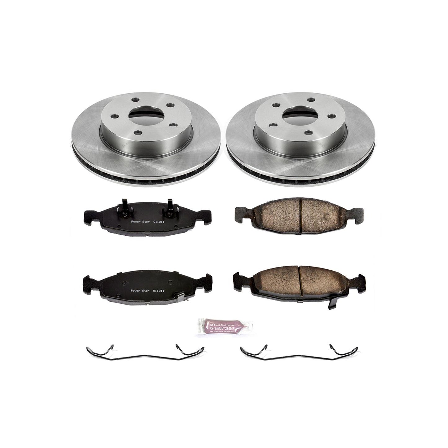Power Stop Z17 Evolution Plus Stock Replacement Brake Kits KOE2147