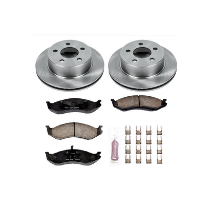 Power Stop Z17 Evolution Plus Stock Replacement Brake Kits KOE2152