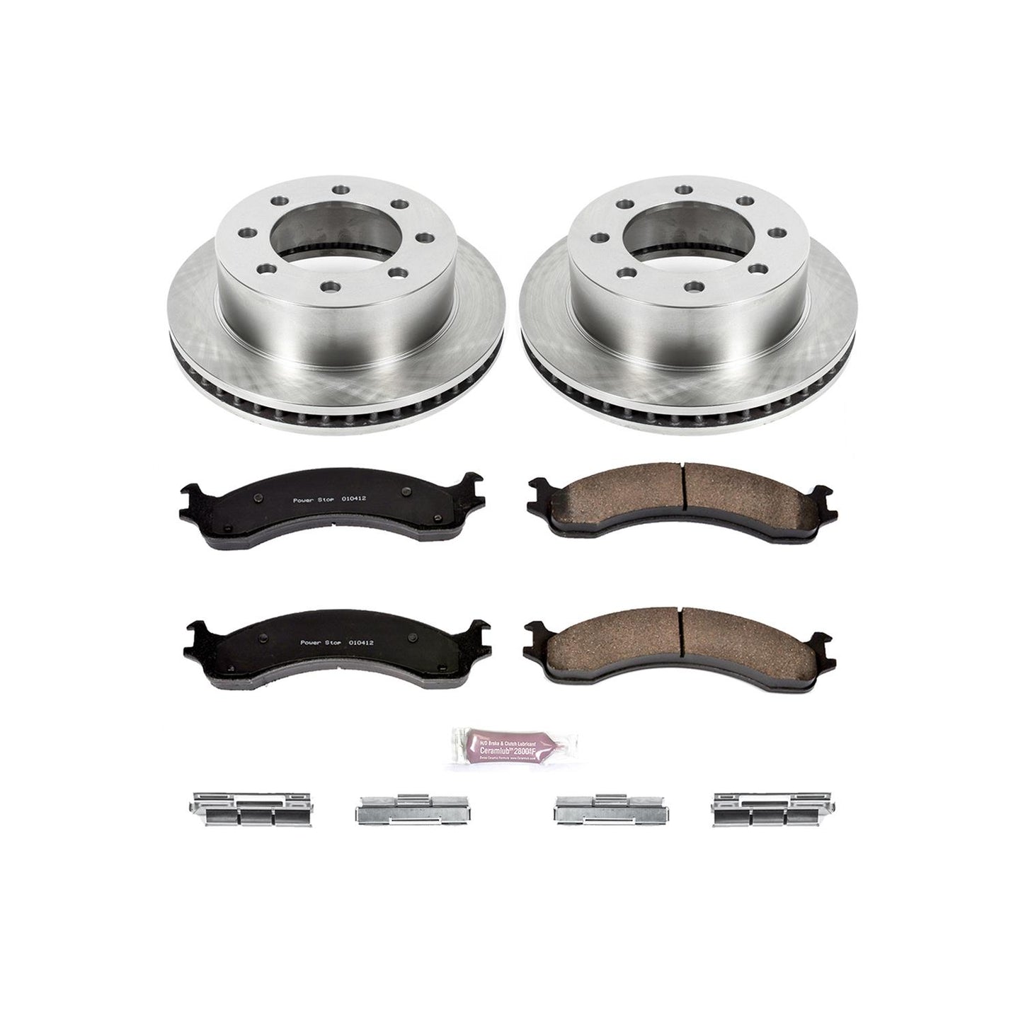 Power Stop Z17 Evolution Plus Stock Replacement Brake Kits KOE2156
