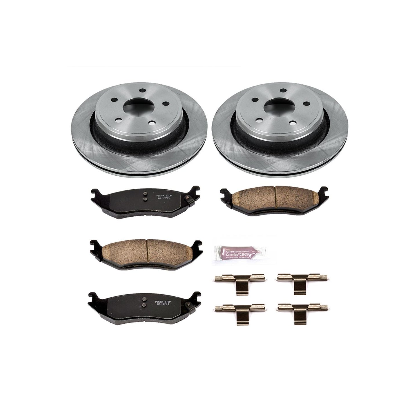 Power Stop Z17 Evolution Plus Stock Replacement Brake Kits KOE2172