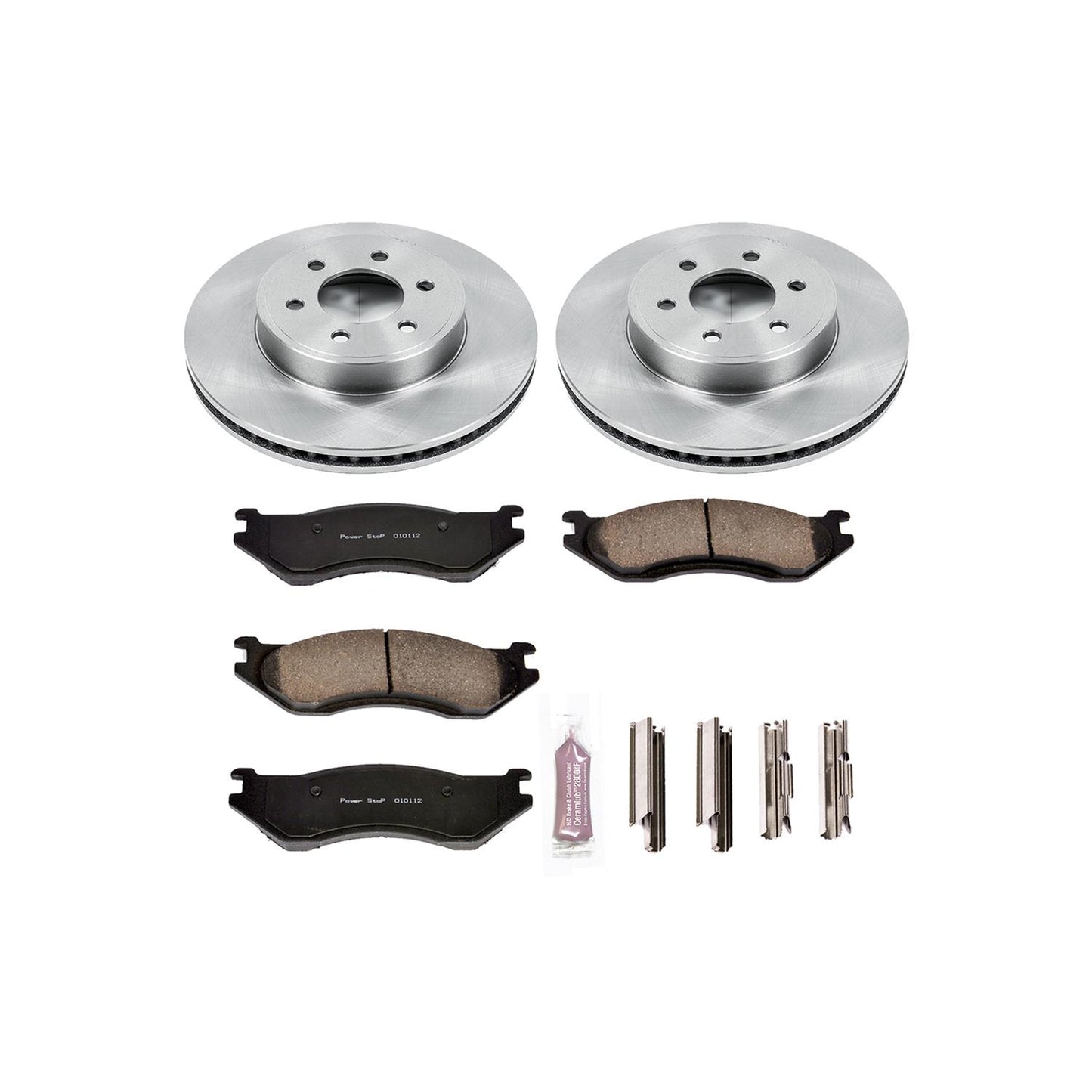 Power Stop Z17 Evolution Plus Stock Replacement Brake Kits KOE2178