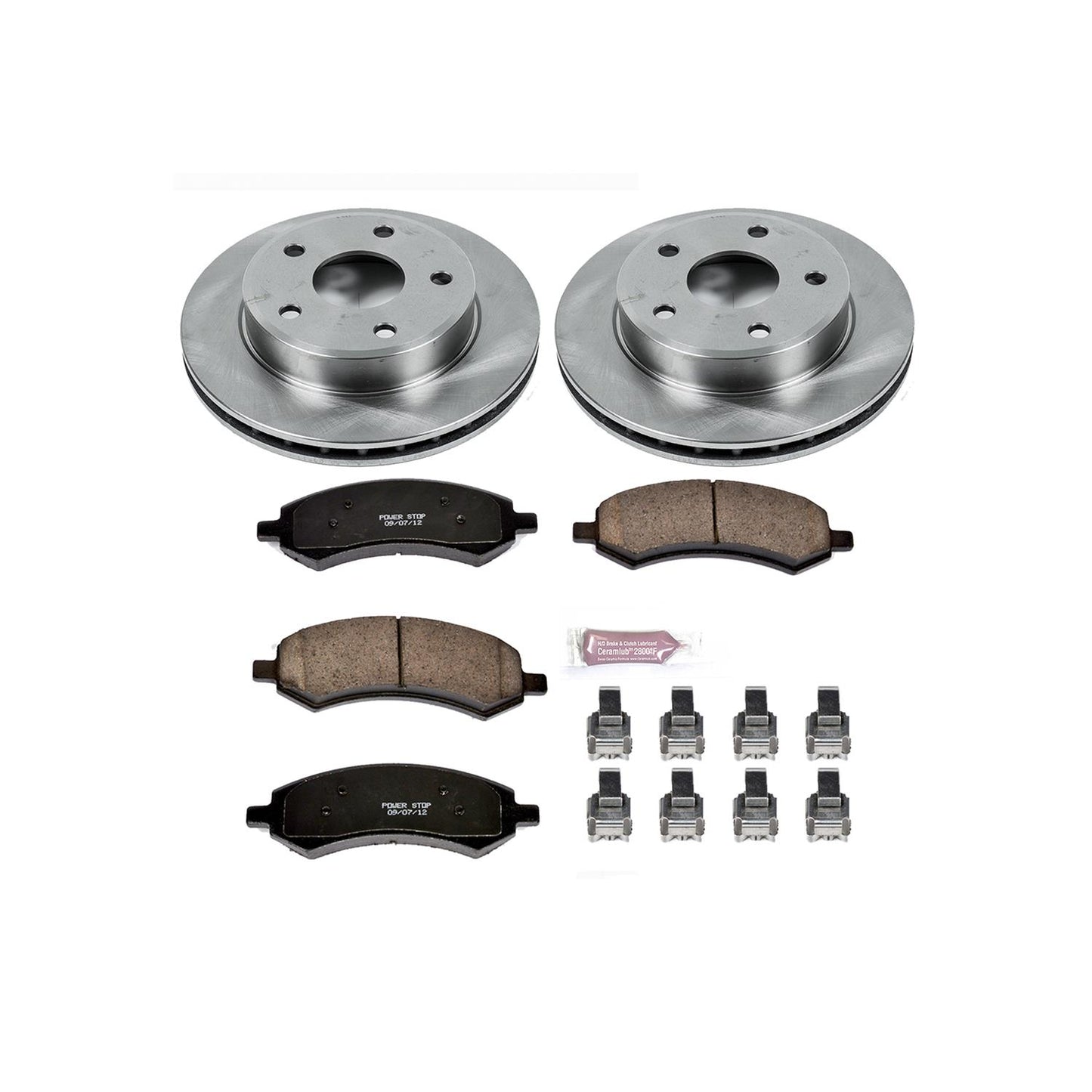 Power Stop Z17 Evolution Plus Stock Replacement Brake Kits KOE2193