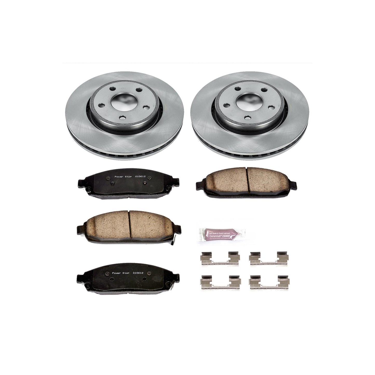 Power Stop Z17 Evolution Plus Stock Replacement Brake Kits KOE2219