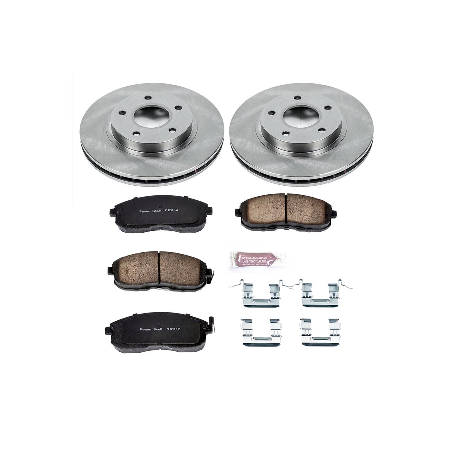 Power Stop Z17 Evolution Plus Stock Replacement Brake Kits KOE2280