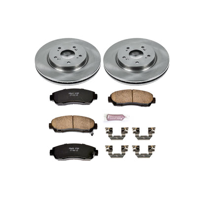 Power Stop Z17 Evolution Plus Stock Replacement Brake Kits KOE228
