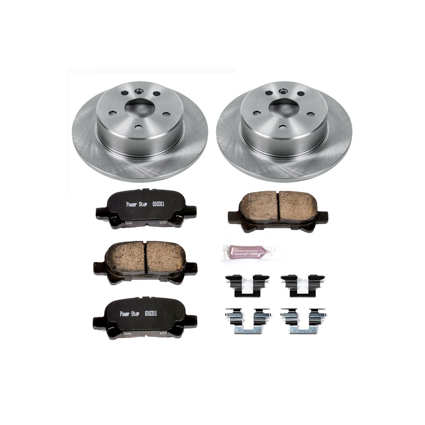 Power Stop Z17 Evolution Plus Stock Replacement Brake Kits KOE2322