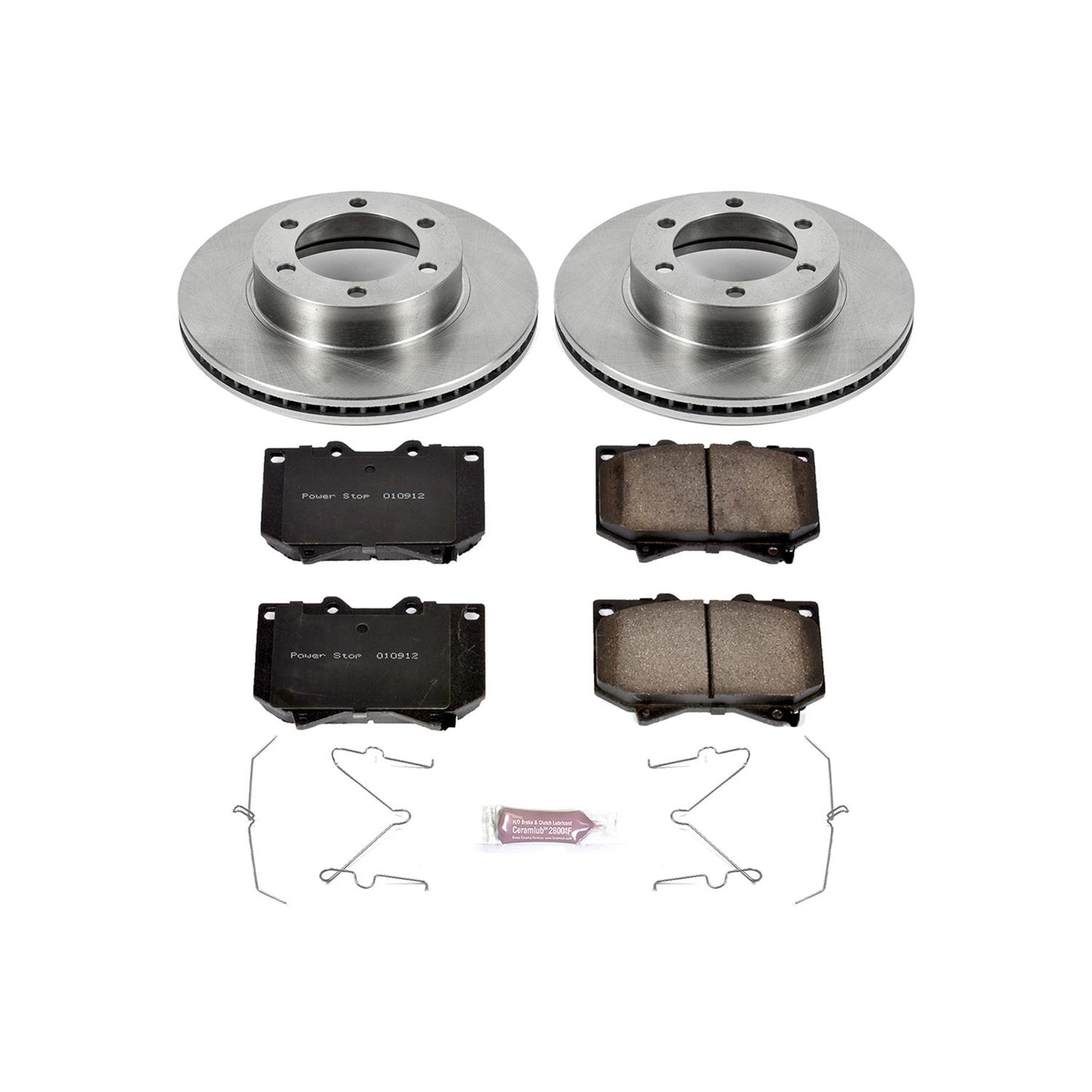 Power Stop Z17 Evolution Plus Stock Replacement Brake Kits KOE2323