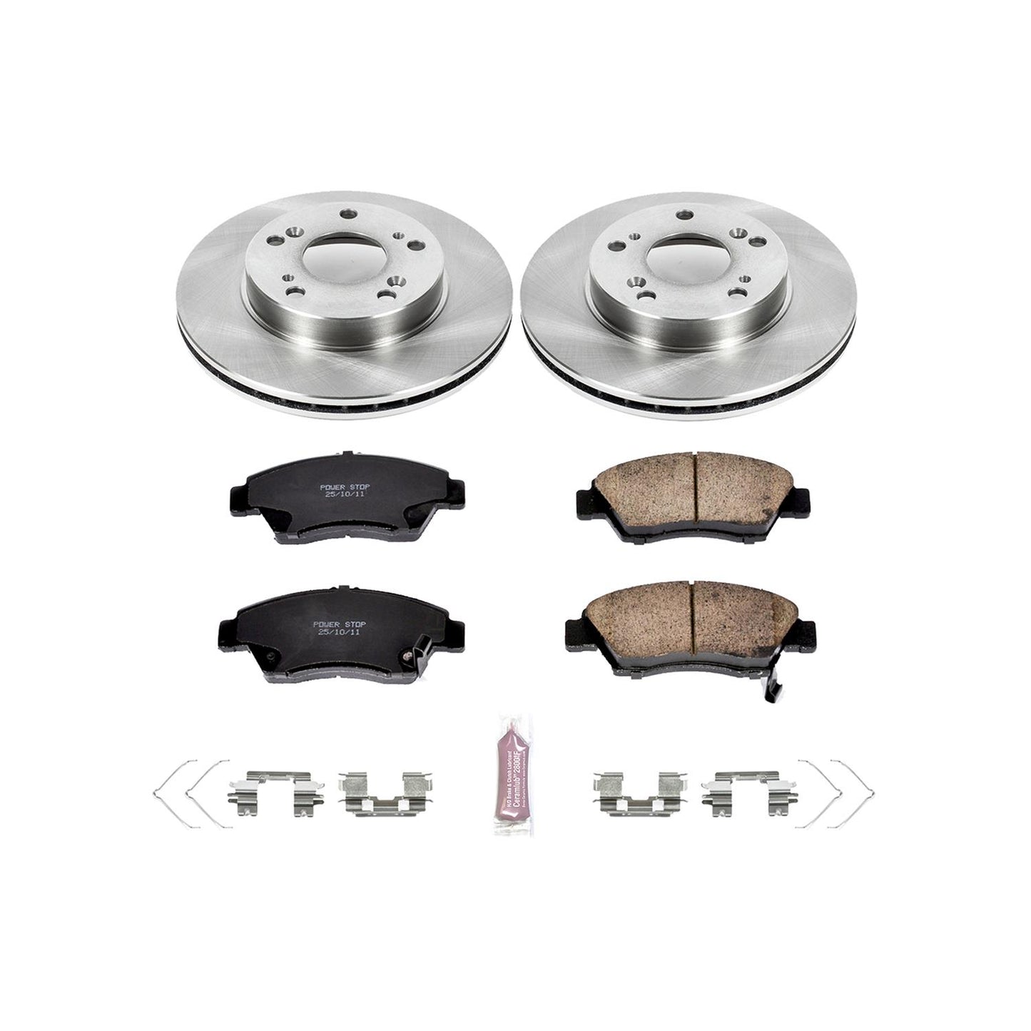 Power Stop Z17 Evolution Plus Stock Replacement Brake Kits KOE2389