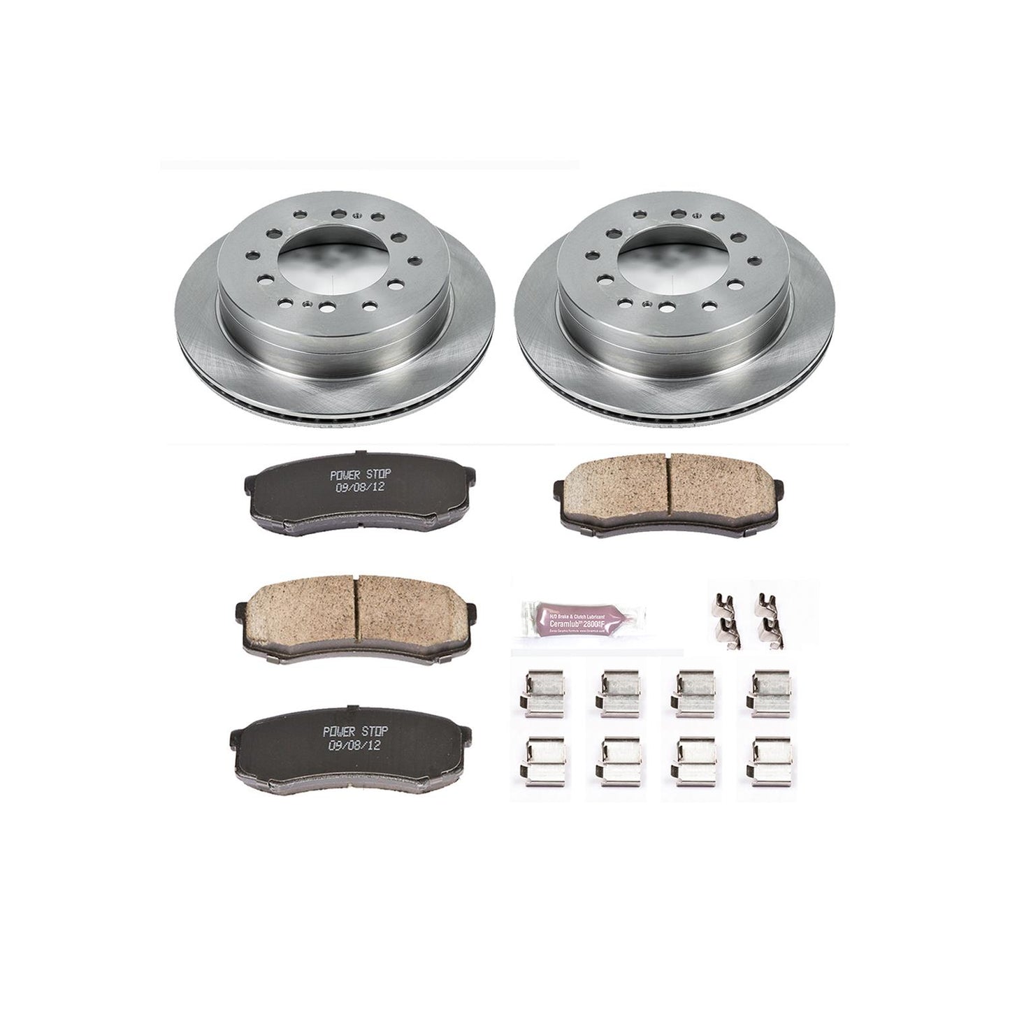 Power Stop Z17 Evolution Plus Stock Replacement Brake Kits KOE2405