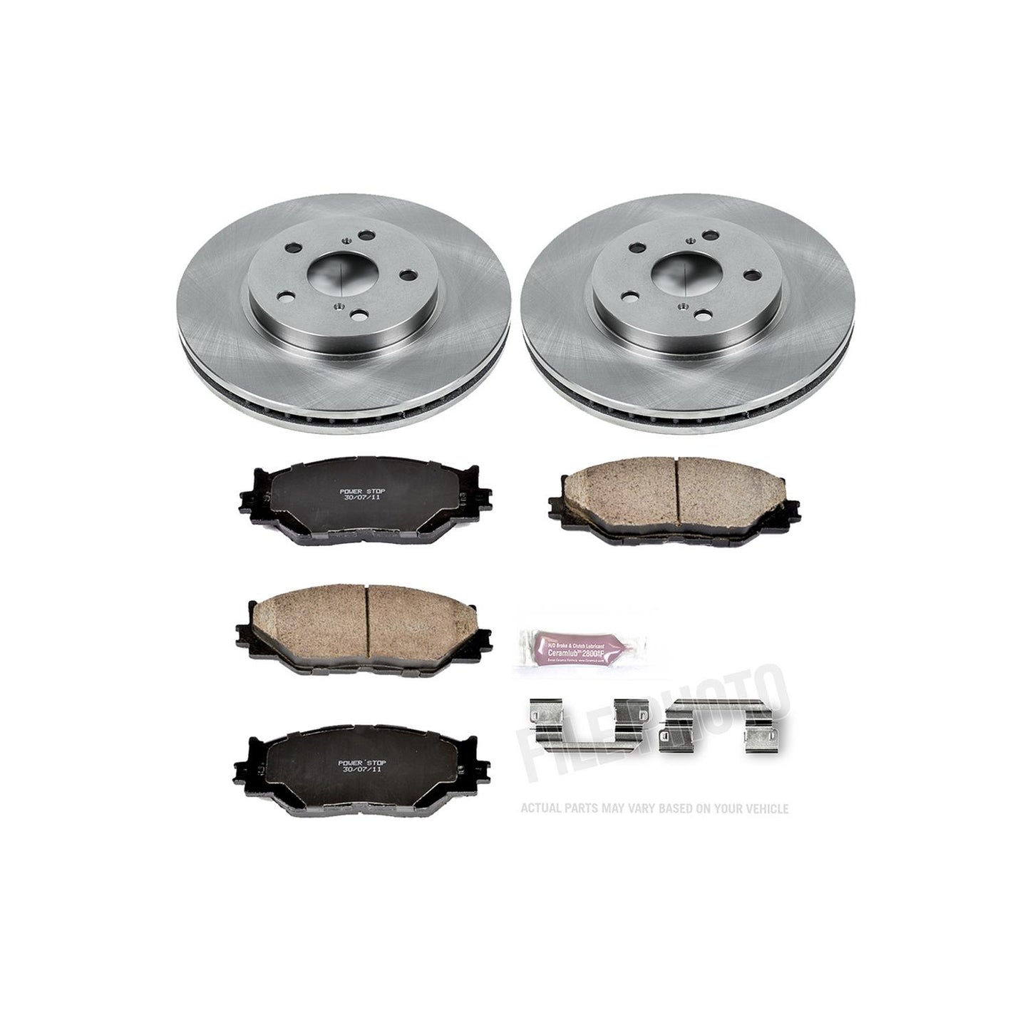 Power Stop Z17 Evolution Plus Stock Replacement Brake Kits KOE2406