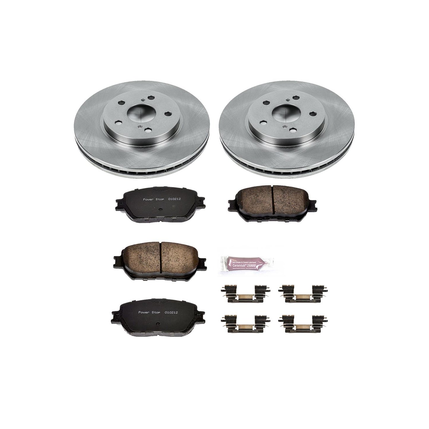 Power Stop Z17 Evolution Plus Stock Replacement Brake Kits KOE2414