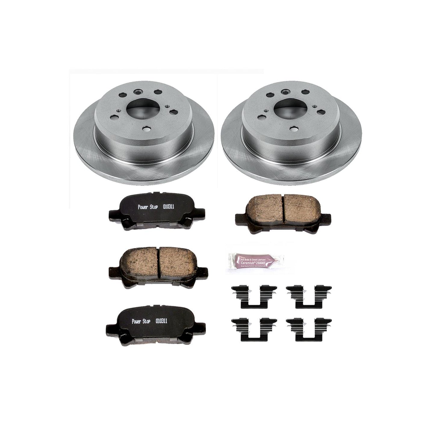 Power Stop Z17 Evolution Plus Stock Replacement Brake Kits KOE2417