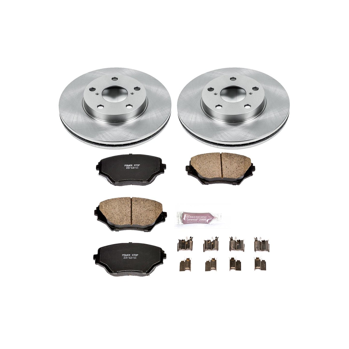 Power Stop Z17 Evolution Plus Stock Replacement Brake Kits KOE2419