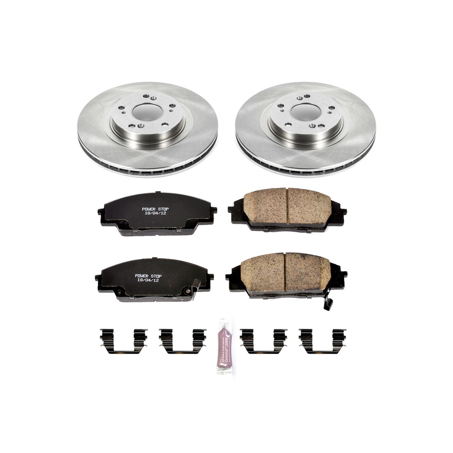 Power Stop Z17 Evolution Plus Stock Replacement Brake Kits KOE2439