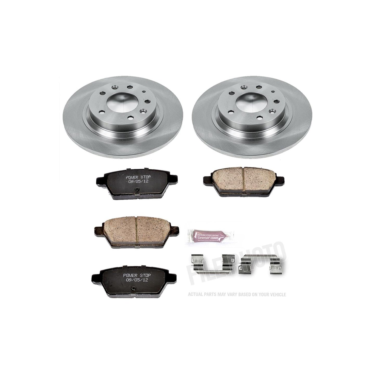 Power Stop Z17 Evolution Plus Stock Replacement Brake Kits KOE2450