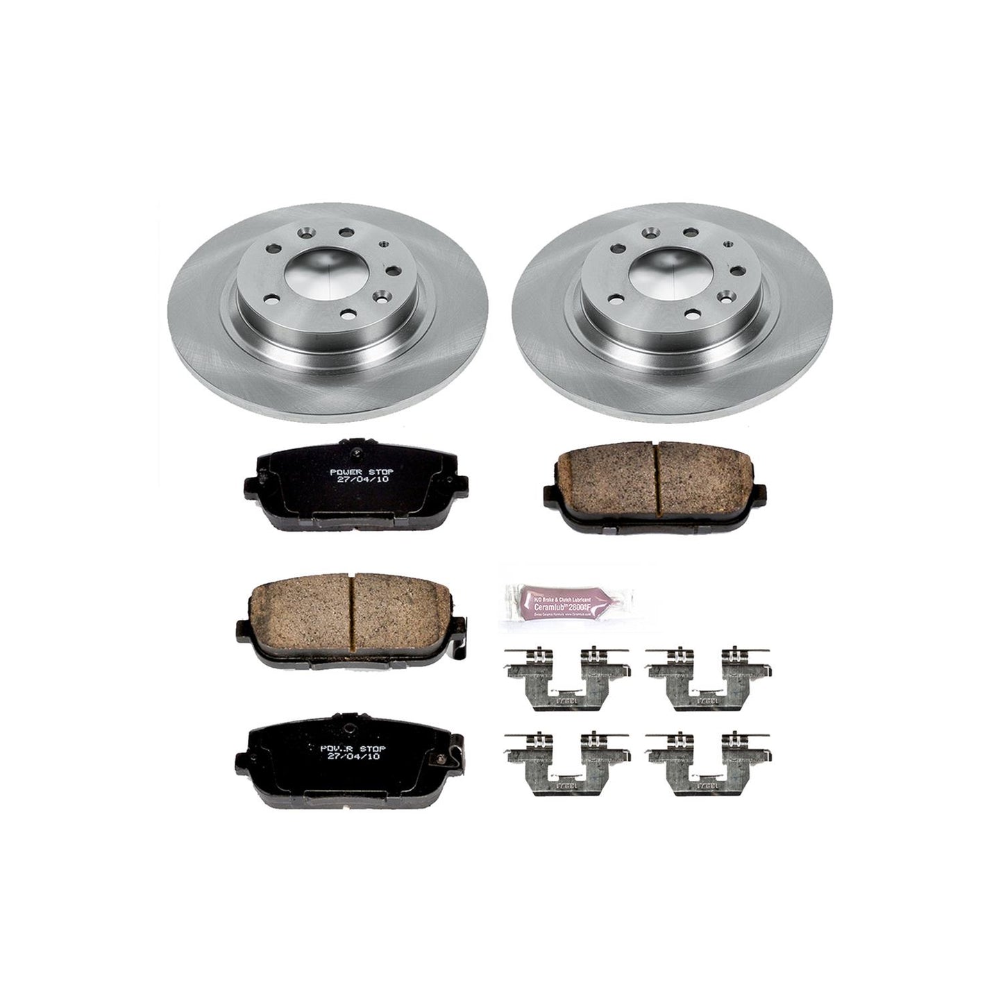 Power Stop Z17 Evolution Plus Stock Replacement Brake Kits KOE2451