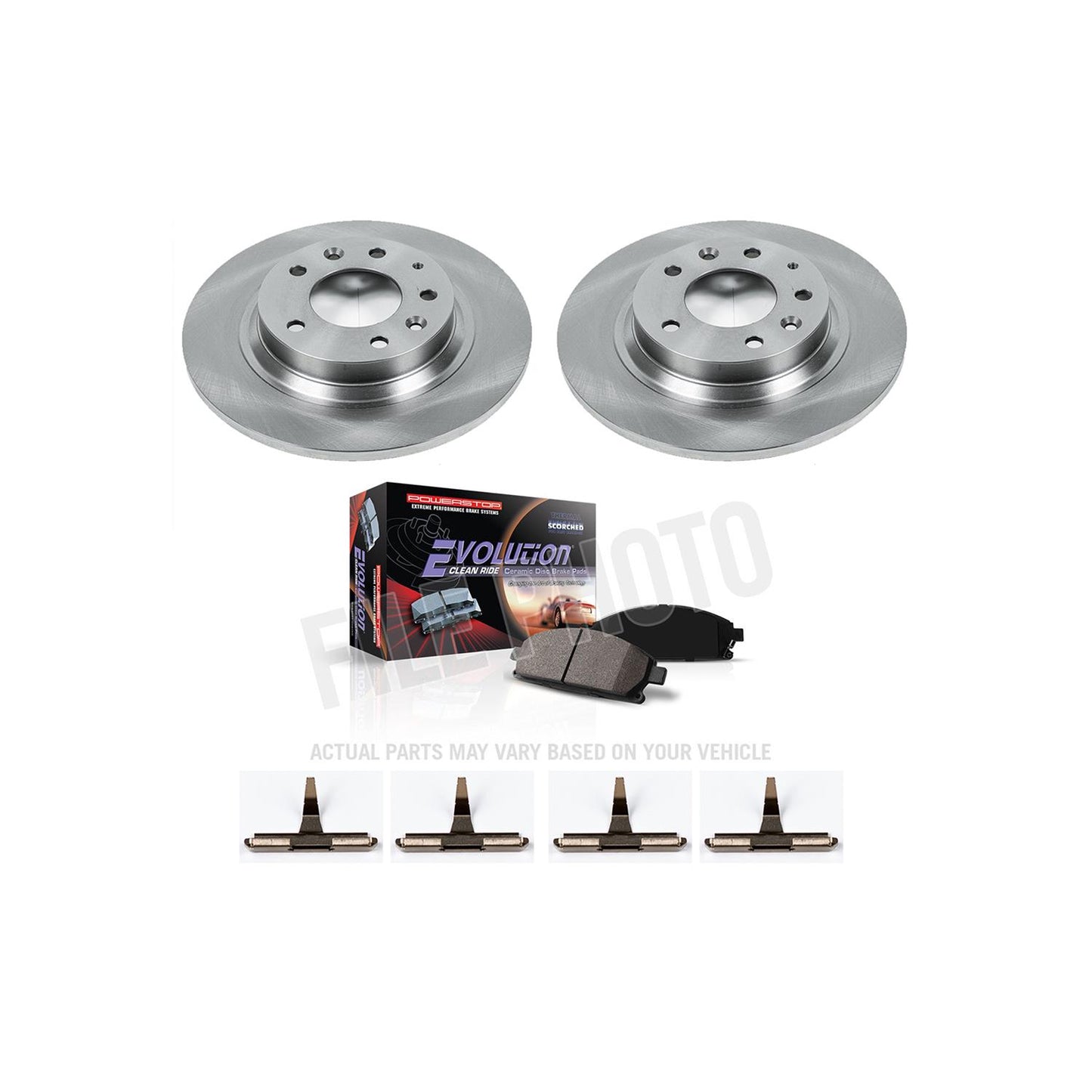 Power Stop Z17 Evolution Plus Stock Replacement Brake Kits KOE2453