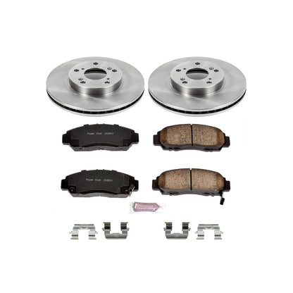 Power Stop Z17 Evolution Plus Stock Replacement Brake Kits KOE2558