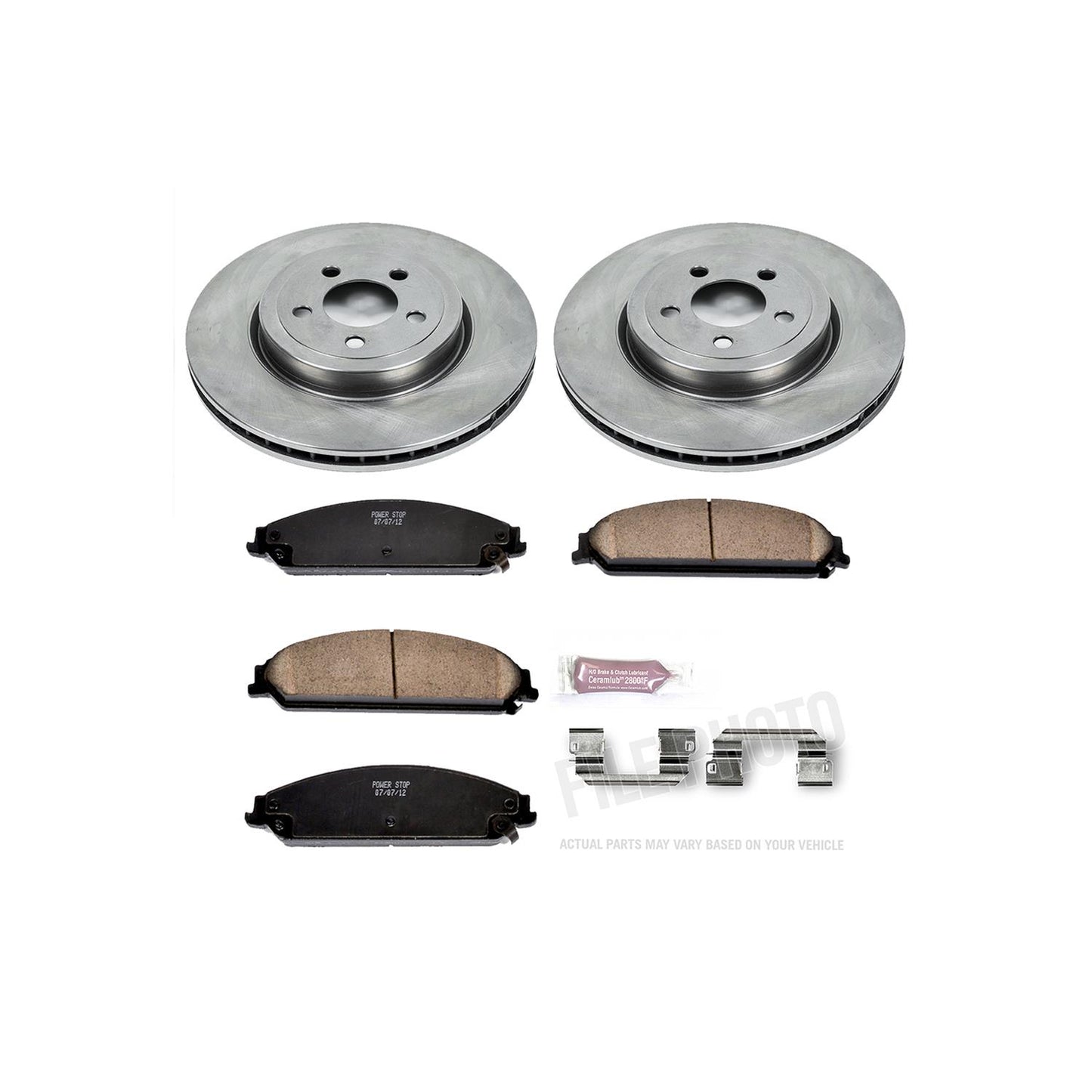 Power Stop Z17 Evolution Plus Stock Replacement Brake Kits KOE2560