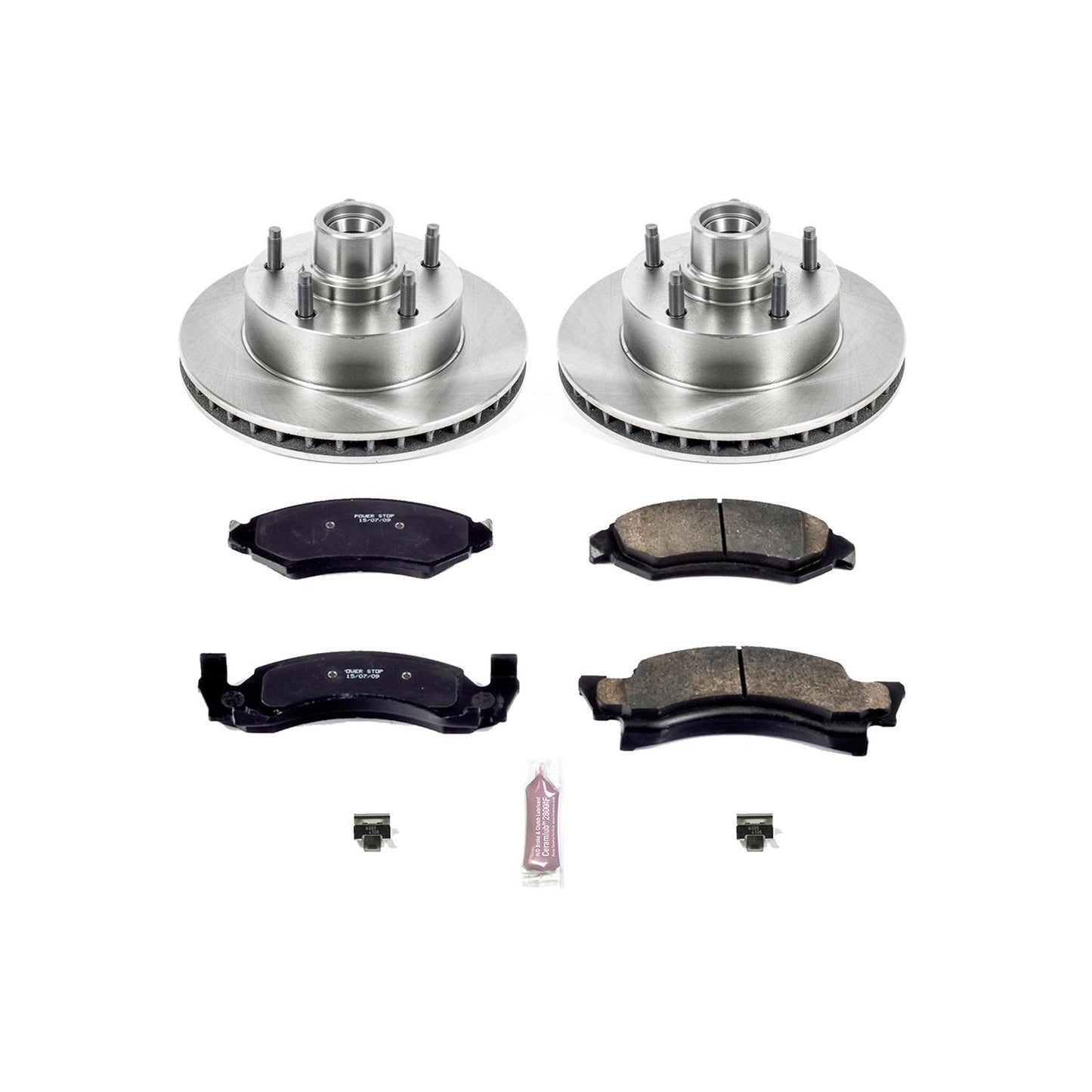 Power Stop Z17 Evolution Plus Stock Replacement Brake Kits KOE2578