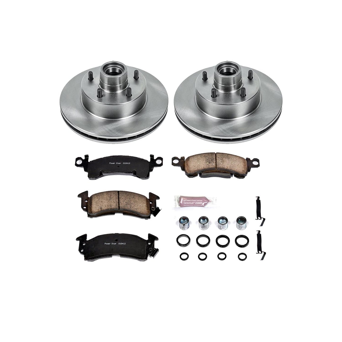 Power Stop Z17 Evolution Plus Stock Replacement Brake Kits KOE2580