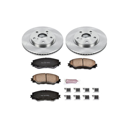 Power Stop Z17 Evolution Plus Stock Replacement Brake Kits KOE258