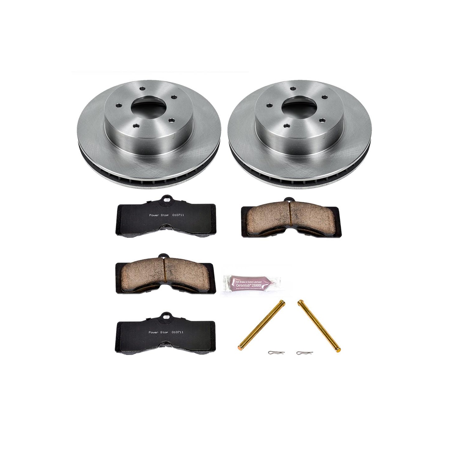 Power Stop Z17 Evolution Plus Stock Replacement Brake Kits KOE2598