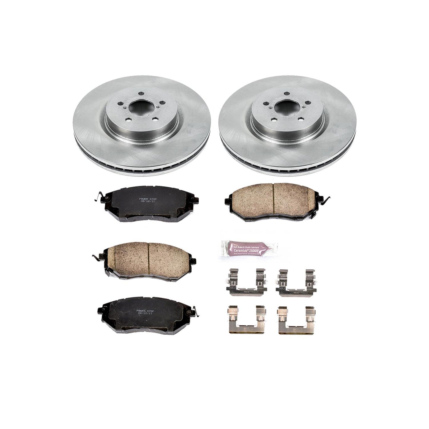 Power Stop Z17 Evolution Plus Stock Replacement Brake Kits KOE285