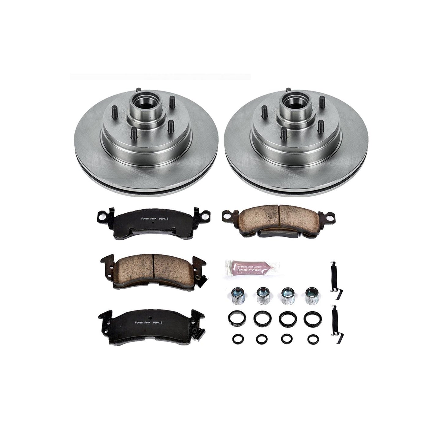 Power Stop Z17 Evolution Plus Stock Replacement Brake Kits KOE2936