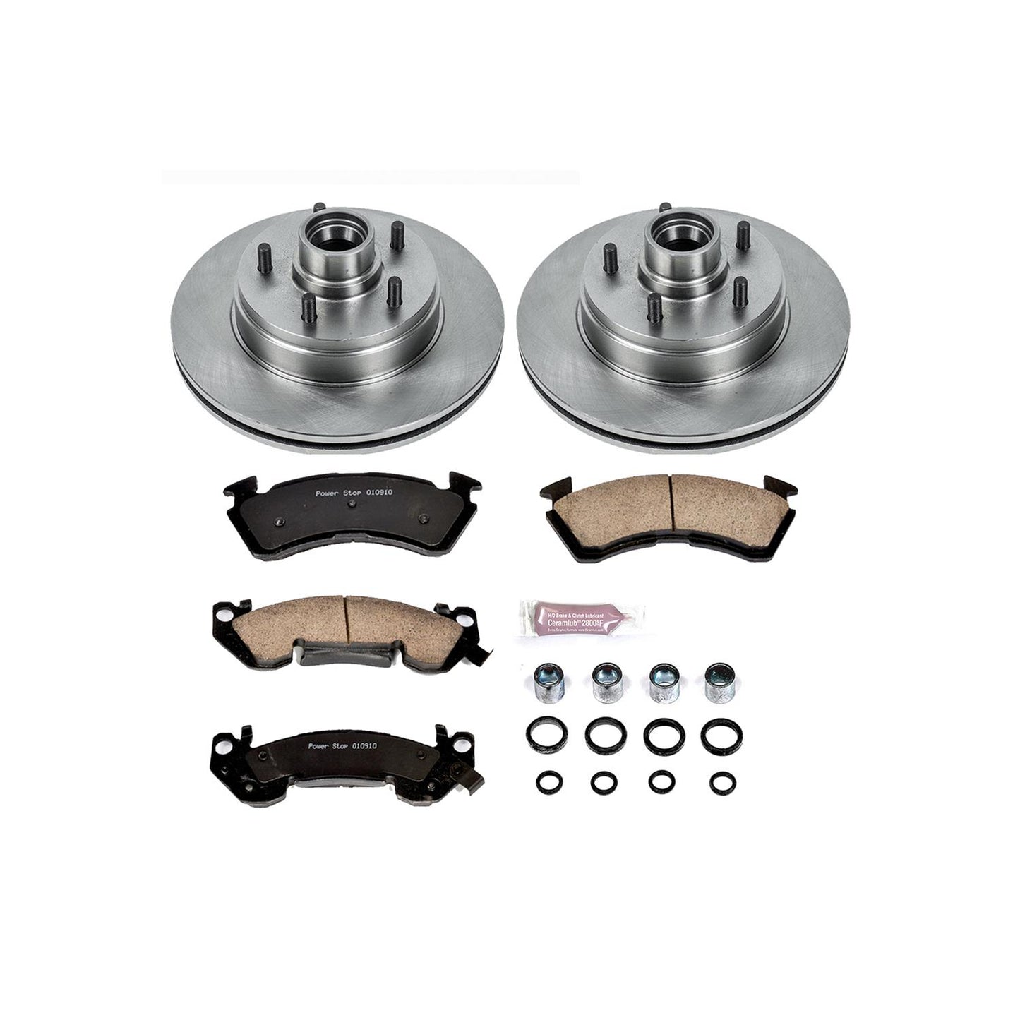 Power Stop Z17 Evolution Plus Stock Replacement Brake Kits KOE2937