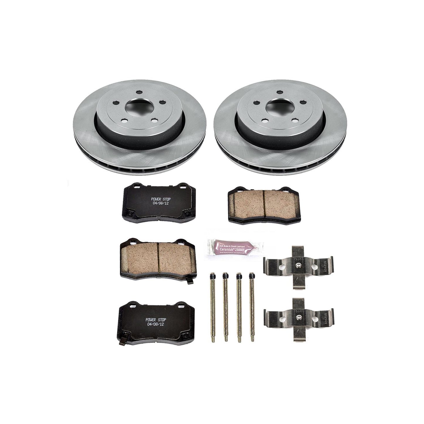 Power Stop Z17 Evolution Plus Stock Replacement Brake Kits KOE2949