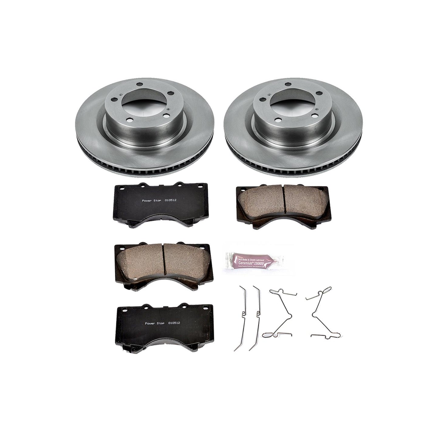 Power Stop Z17 Evolution Plus Stock Replacement Brake Kits KOE2952