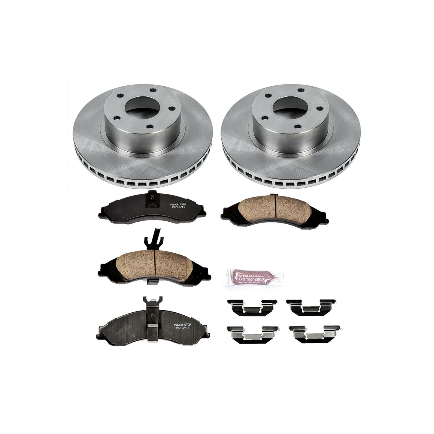 Power Stop Z17 Evolution Plus Stock Replacement Brake Kits KOE2965