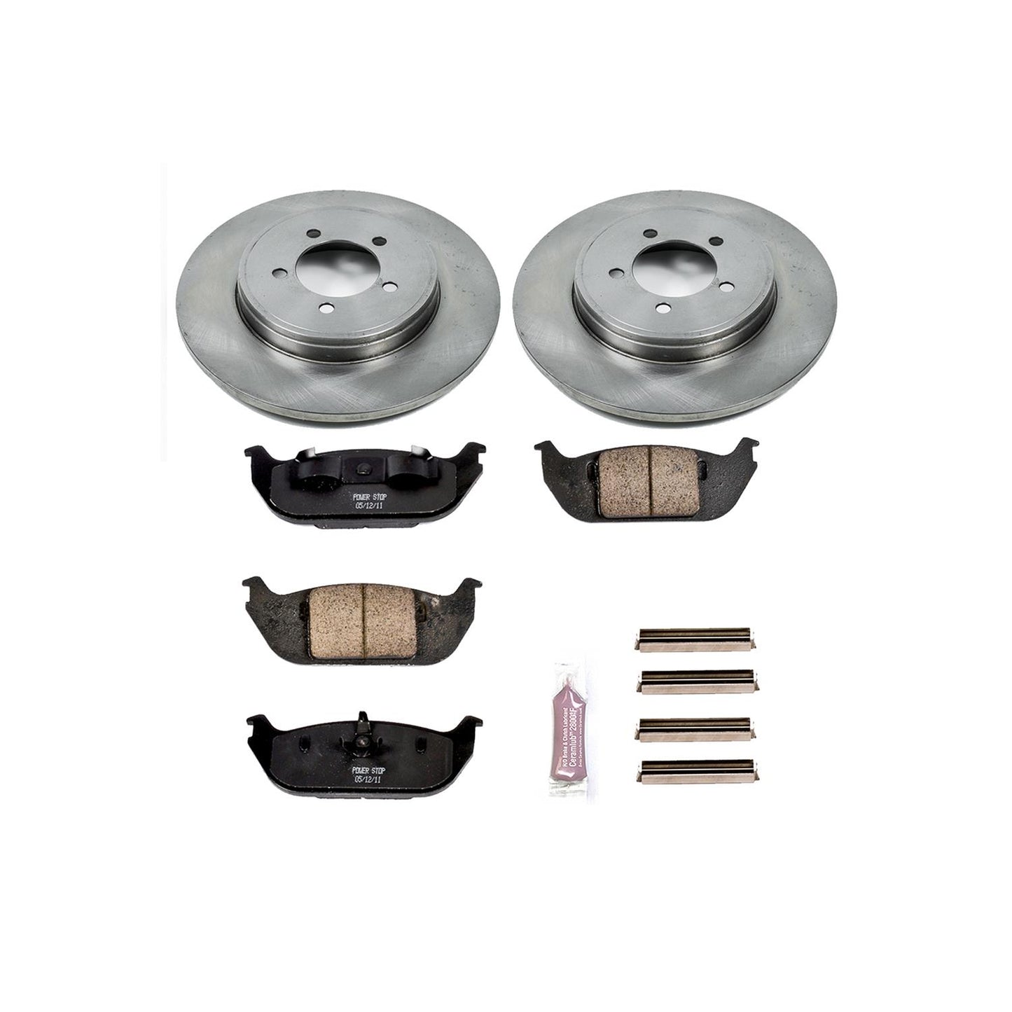 Power Stop Z17 Evolution Plus Stock Replacement Brake Kits KOE3025