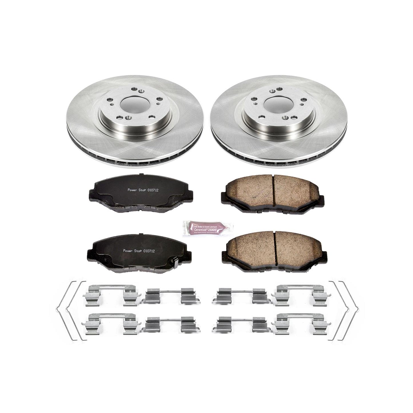 Power Stop Z17 Evolution Plus Stock Replacement Brake Kits KOE3055