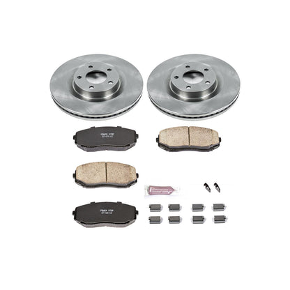 Power Stop Z17 Evolution Plus Stock Replacement Brake Kits KOE3057