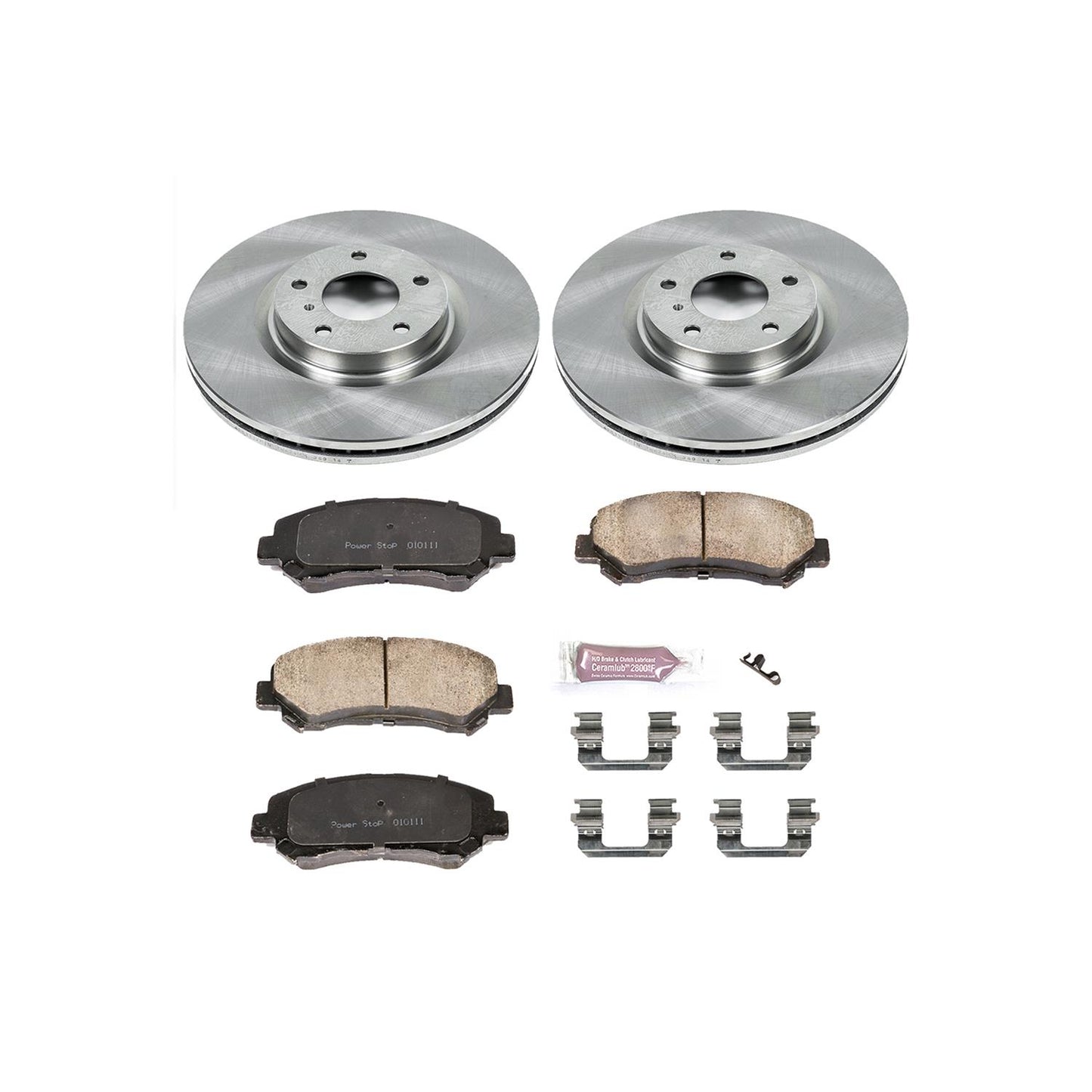 Power Stop Z17 Evolution Plus Stock Replacement Brake Kits KOE3076