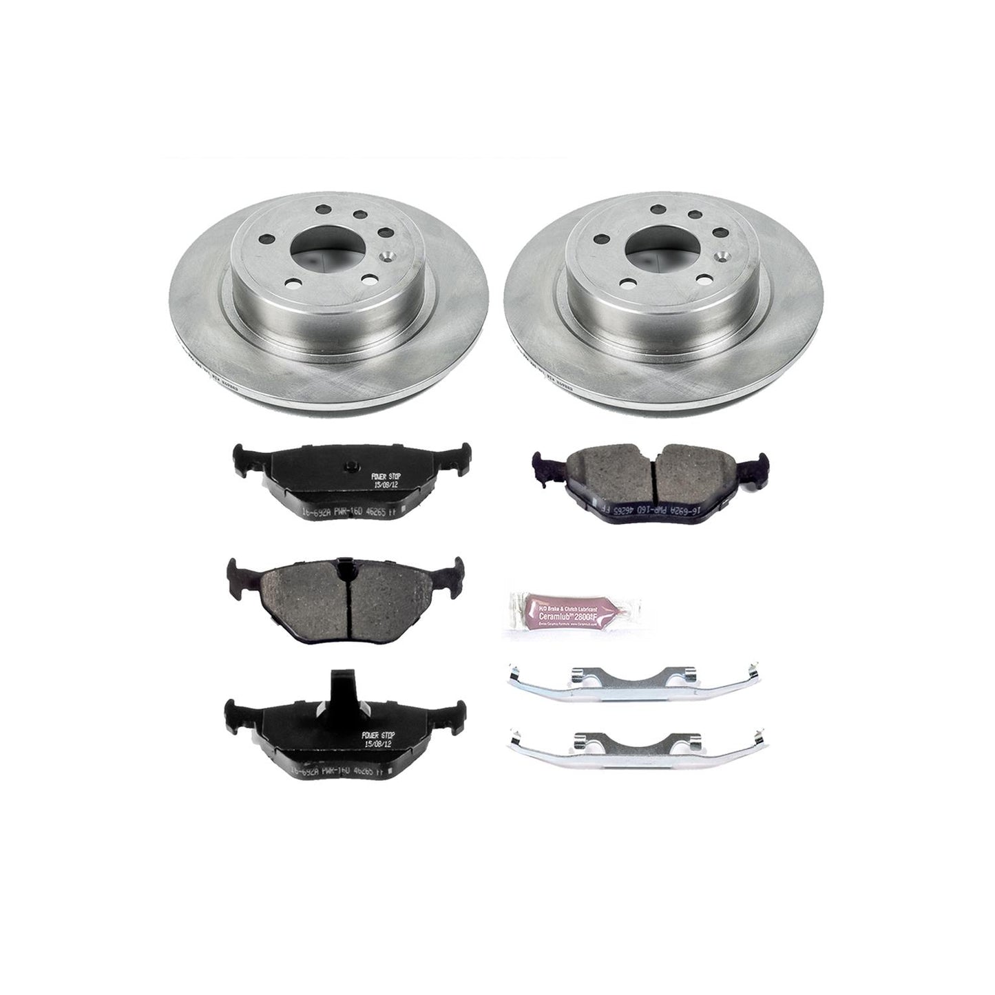 Power Stop Z17 Evolution Plus Stock Replacement Brake Kits KOE3080