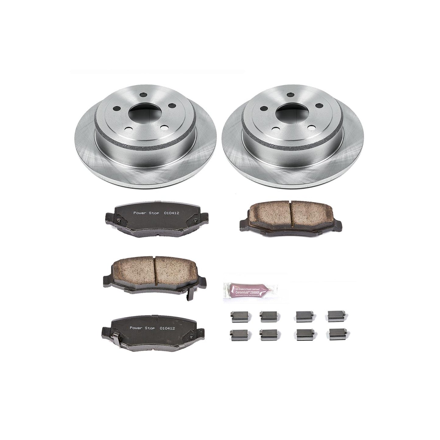 Power Stop Z17 Evolution Plus Stock Replacement Brake Kits KOE3090
