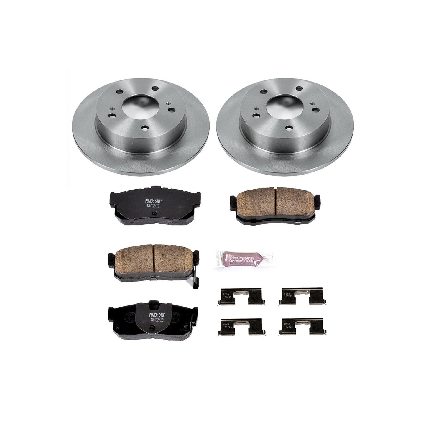 Power Stop Z17 Evolution Plus Stock Replacement Brake Kits KOE3099