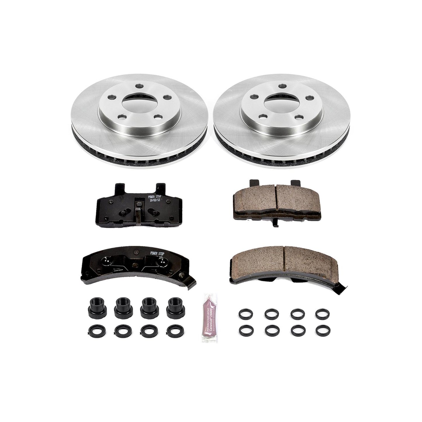 Power Stop Z17 Evolution Plus Stock Replacement Brake Kits KOE3132