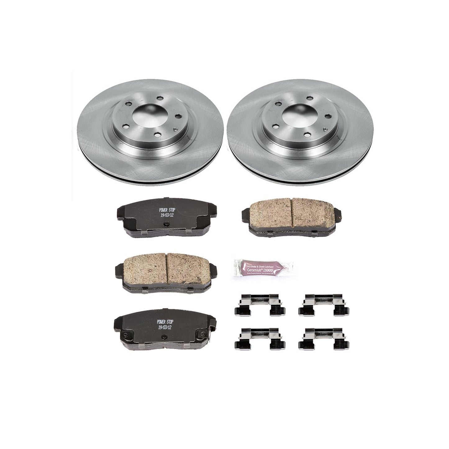 Power Stop Z17 Evolution Plus Stock Replacement Brake Kits KOE3146