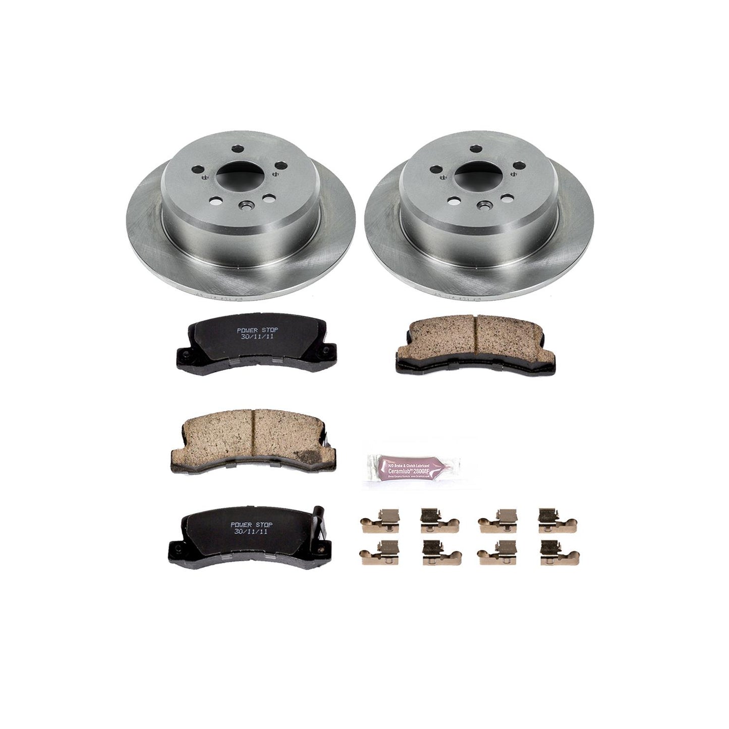Power Stop Z17 Evolution Plus Stock Replacement Brake Kits KOE3147