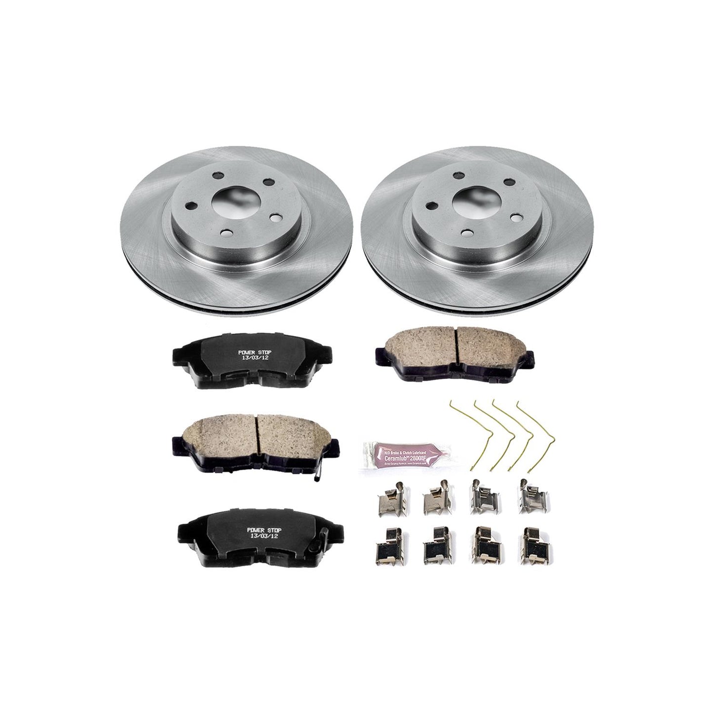 Power Stop Z17 Evolution Plus Stock Replacement Brake Kits KOE3163
