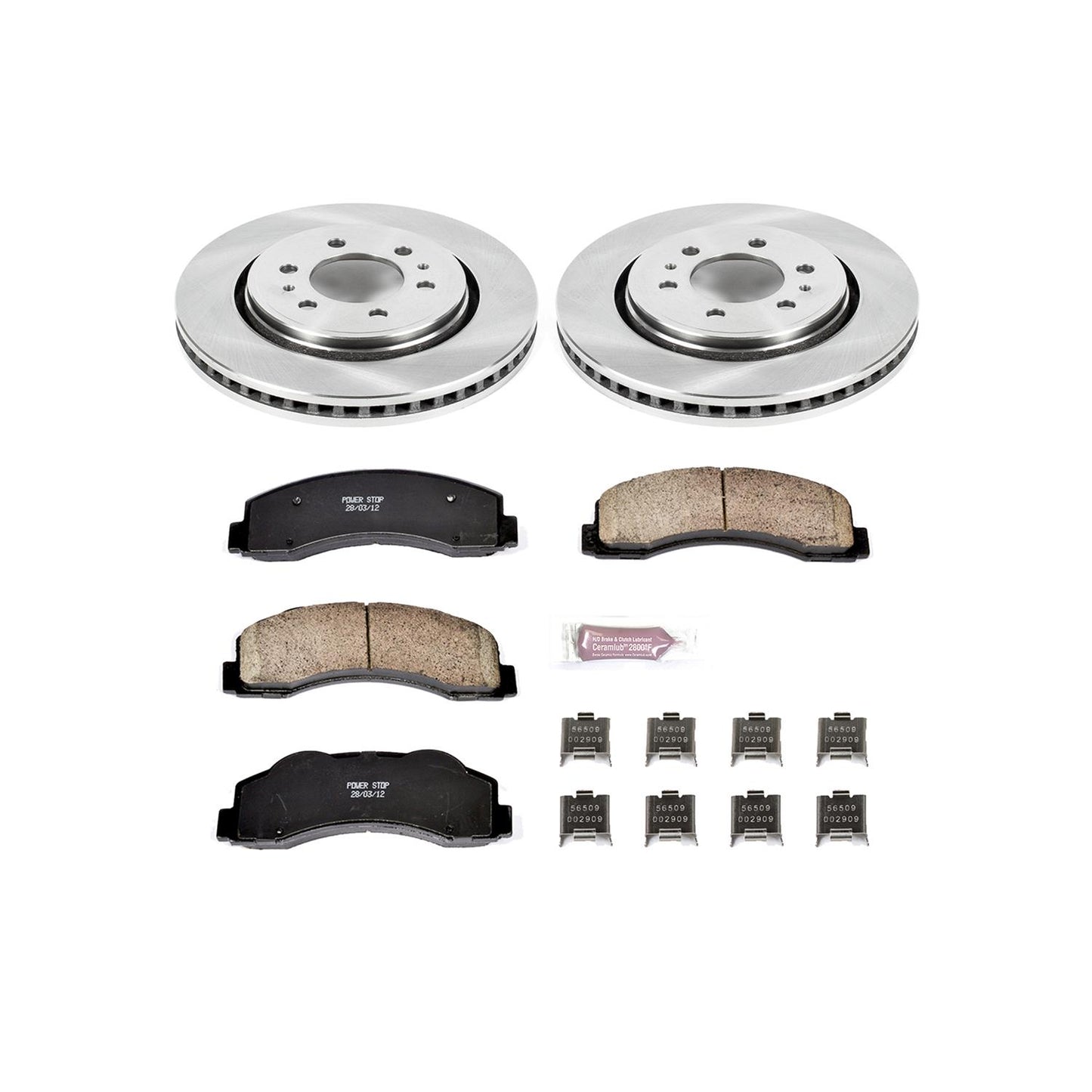Power Stop Z17 Evolution Plus Stock Replacement Brake Kits KOE3167