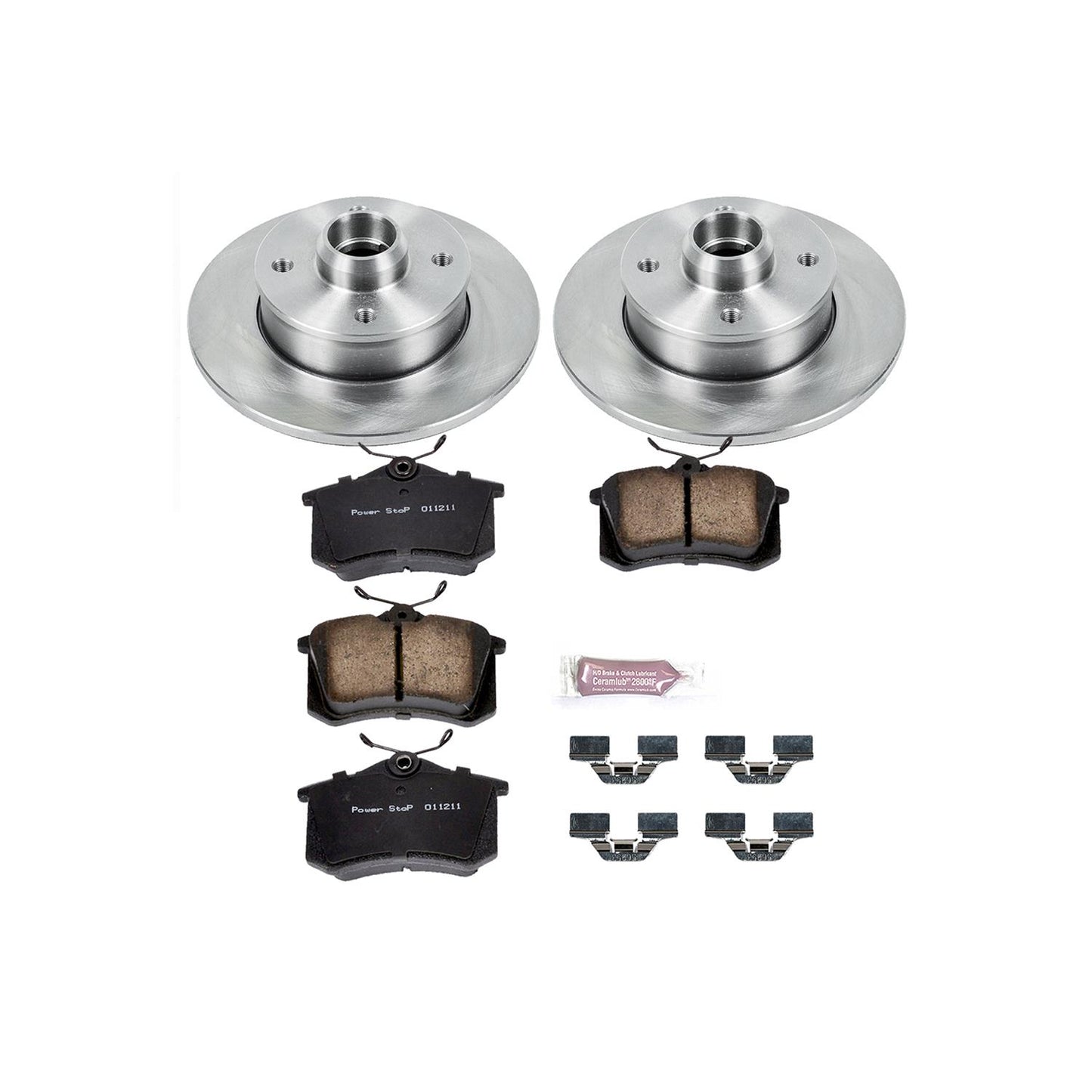 Power Stop Z17 Evolution Plus Stock Replacement Brake Kits KOE370