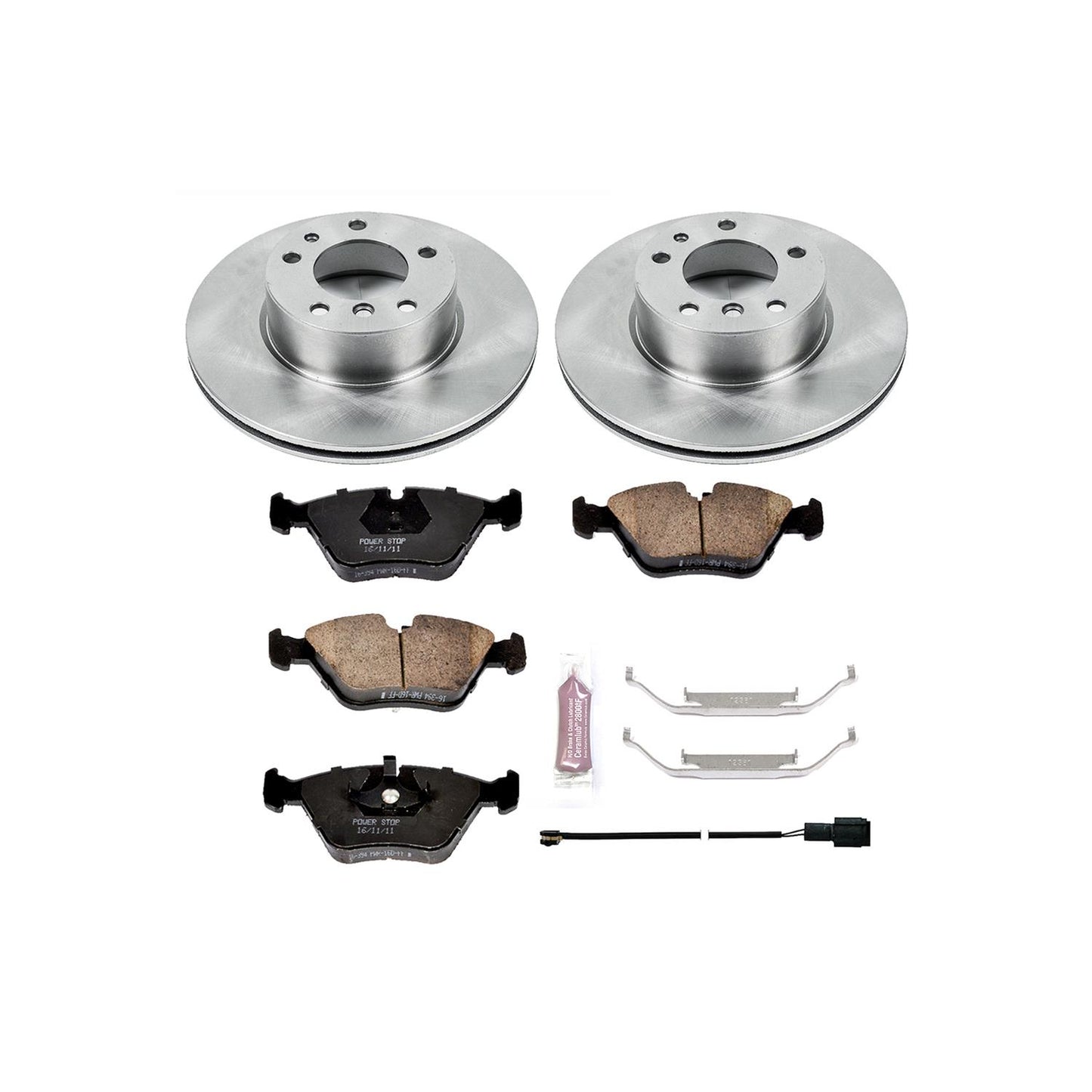 Power Stop Z17 Evolution Plus Stock Replacement Brake Kits KOE390