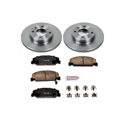 Power Stop Z17 Evolution Plus Stock Replacement Brake Kits KOE398