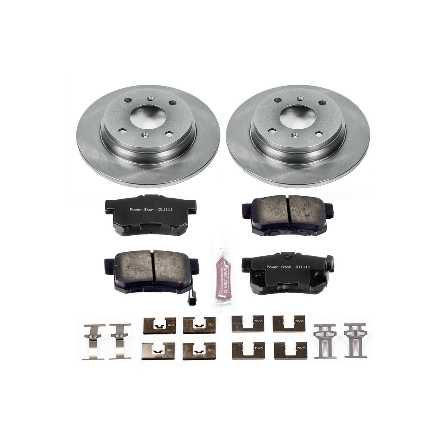 Power Stop Z17 Evolution Plus Stock Replacement Brake Kits KOE407